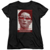 Image for Star Trek the Next Generation Juan Ortiz Episode Poster Womans T-Shirt - Season 4 Ep. 15 First Contact on Black