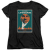 Image for Star Trek the Next Generation Juan Ortiz Episode Poster Womans T-Shirt - Season 6 Ep. 19 Lessons on Black