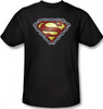 Image Closeup for Superman T-Shirt - Chained Shield Logo