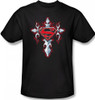 Image Closeup for Superman T-Shirt - Gothic Steel Logo