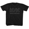 Image for AC/DC Back in Black 3 Toddler T-Shirt