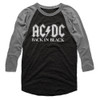 Image for AC/DC 3/4 sleeve raglan - Back in Black Classic 2