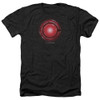 Image for Justice League Movie Heather T-Shirt - Cyborg Logo