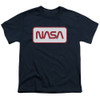 Image for NASA Youth T-Shirt - Rectangular Logo