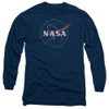 Image for NASA Long Sleeve Shirt - Distressed Logo