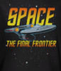 Image Closeup for Star Trek T-Shirt - Space the Final Frontier