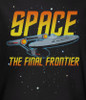 Image Closeup for Star Trek Long Sleeve Shirt - Space the Final Frontier