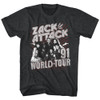 Image for Saved by the Bell T-Shirt - Zack Attack 1991 World Tour
