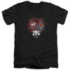 Image for Mighty Morphin Power Rangers V Neck T-Shirt - Red 25