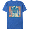 Image for Star Wars R2D2 Art Deco Heather T-Shirt