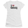 Image for We Bare Bears Girls T-Shirt - I Heart Grizz