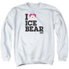 Image for We Bare Bears Crewneck - I Heart Ice Bear