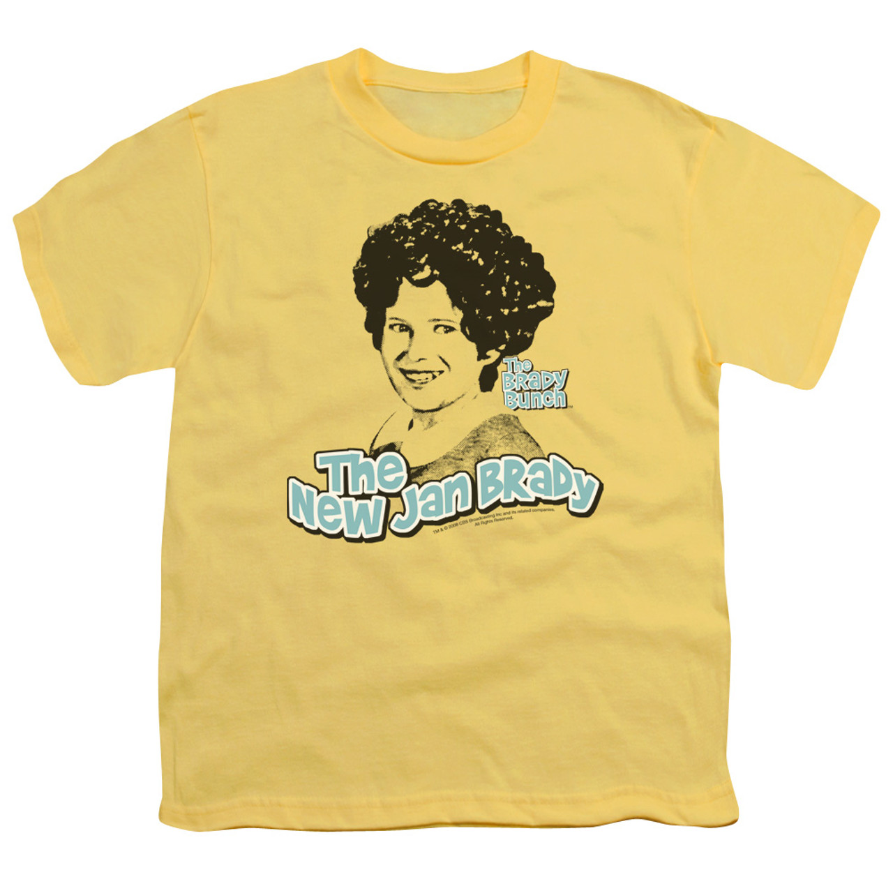 The Brady Bunch Youth T Shirt The Real Jan Brady Nerdkungfu