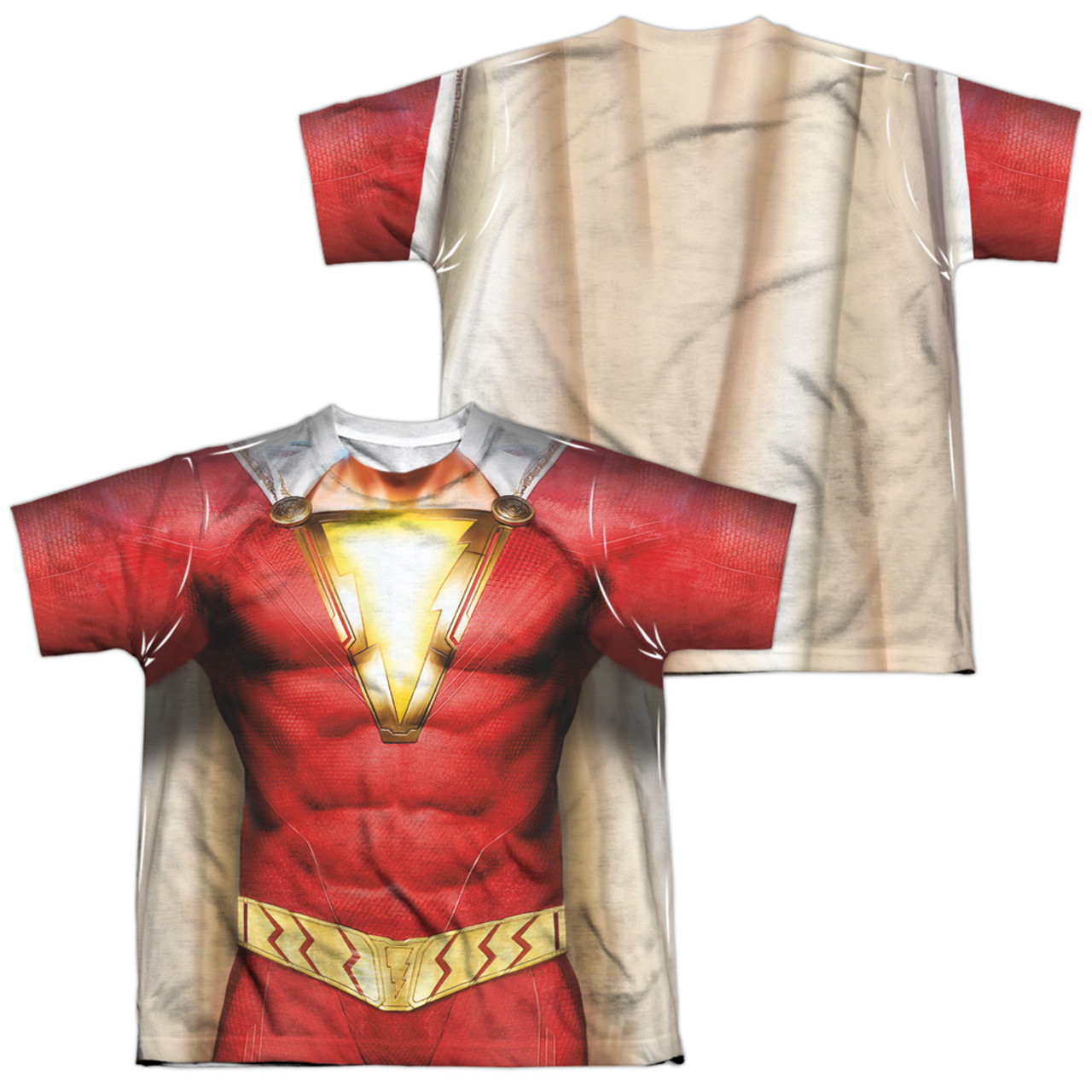 Rykke ventil galop Shazam Movie Youth T-Shirt - Sublimated Uniform - NerdKungFu