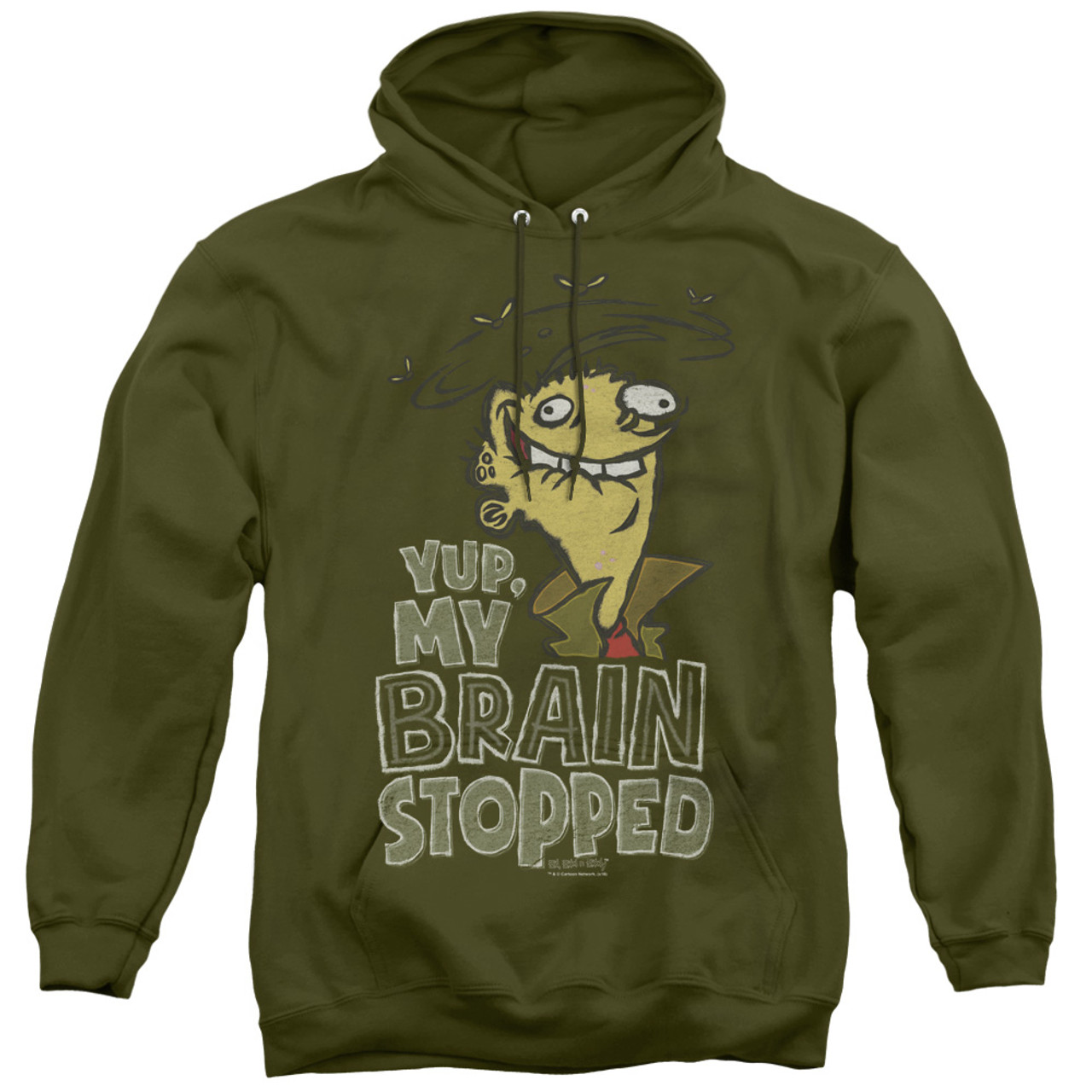 Ed Edd n Eddy Brain Dead Ed Hoodie NerdKungFu