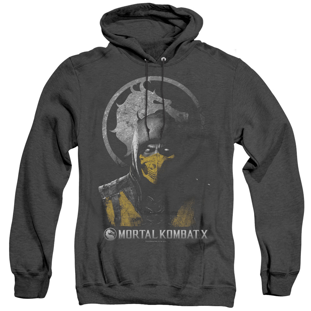 scorpion hoodie mortal kombat