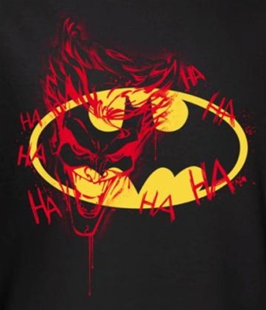 Logo Graffiti Batman T-Shirt-Joker