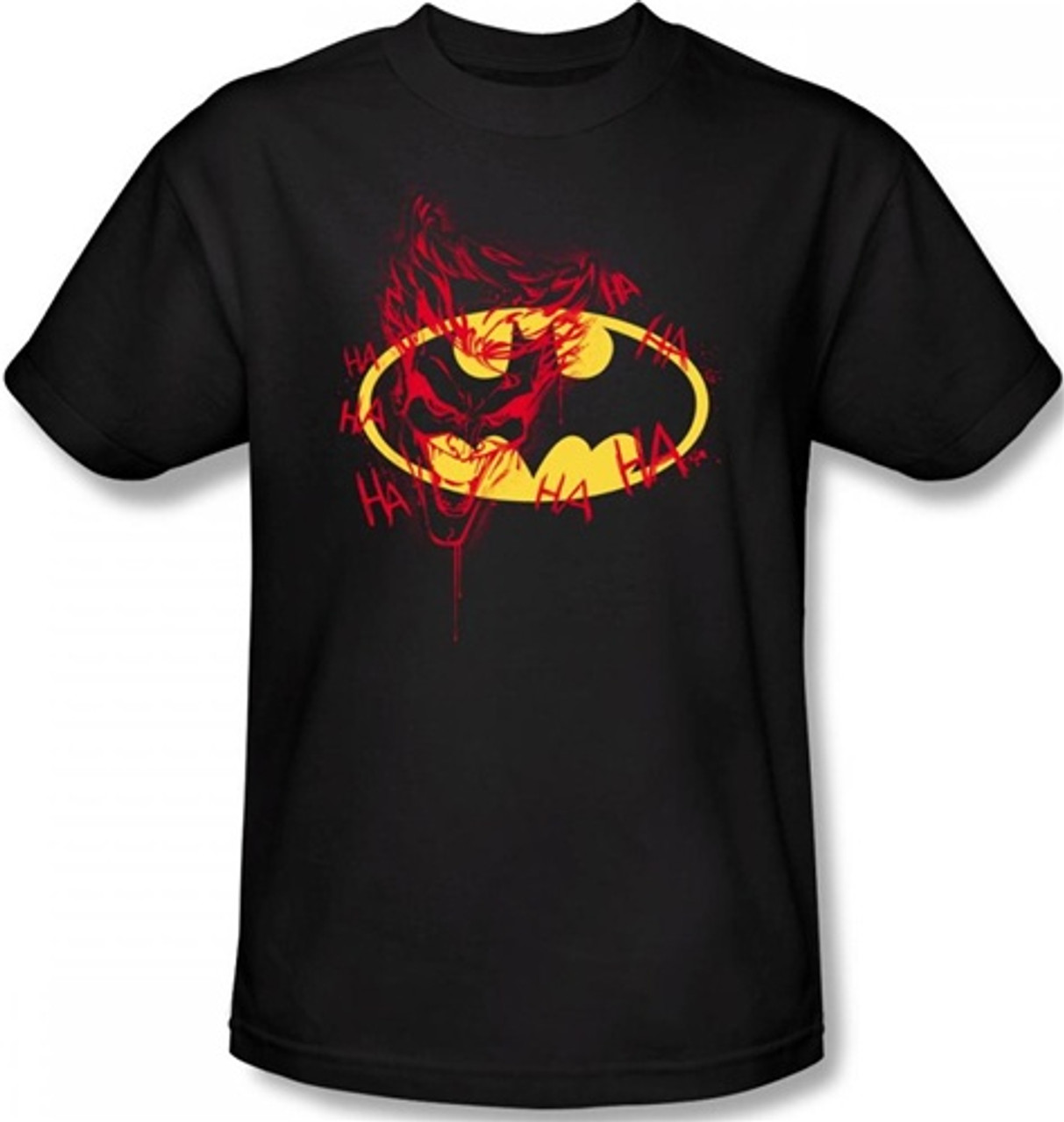 Graffiti T-Shirt-Joker Logo Batman