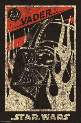 star wars poster darth vader