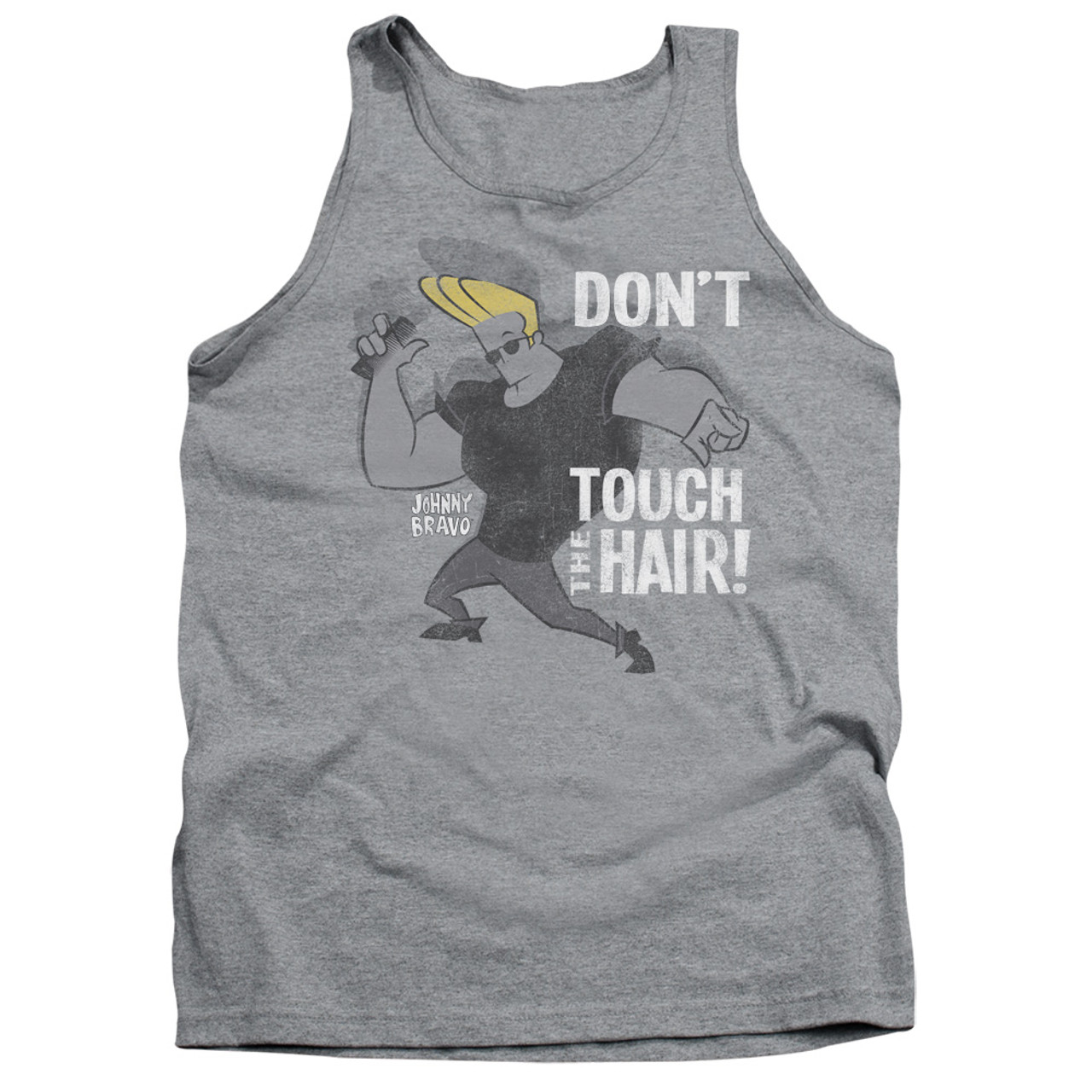 Johnny Bravo Tank Top - Hair - NerdKungFu