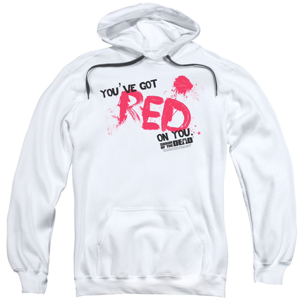 Shaun of the Dead Hoodie Red on You