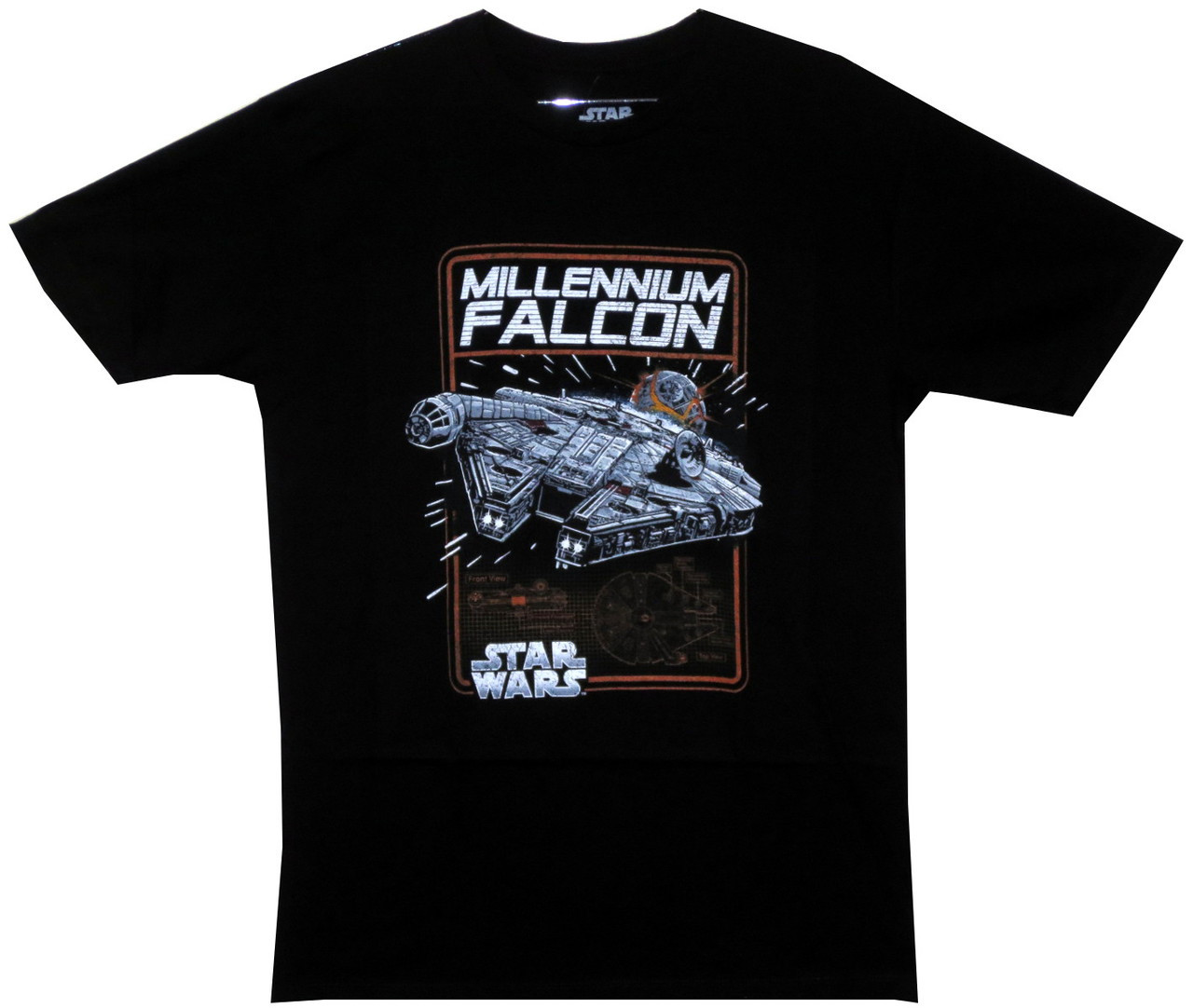 star wars millennium falcon shirt