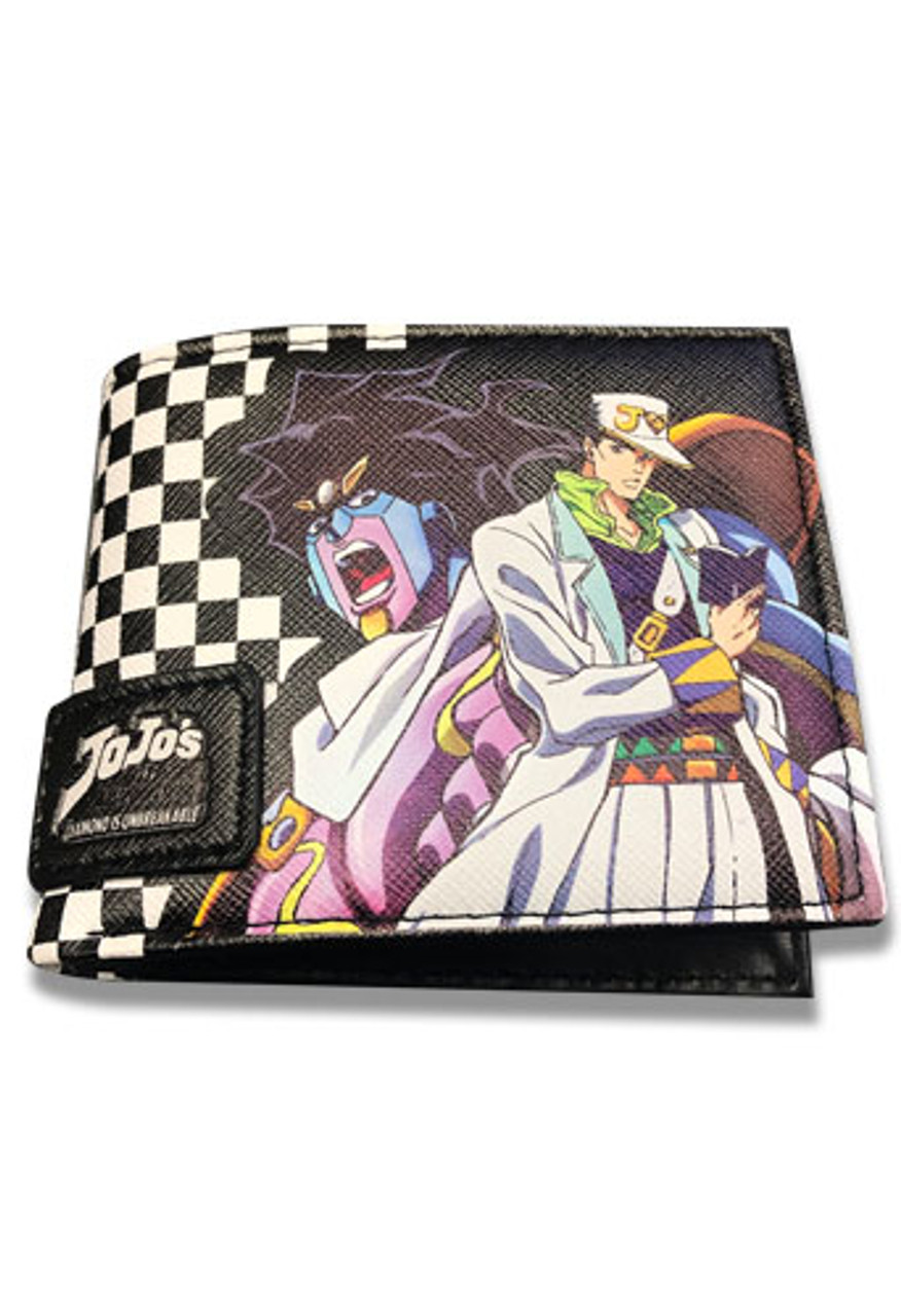 JoJo's Bizarre Adventure Jotaro Bi Fold Wallet