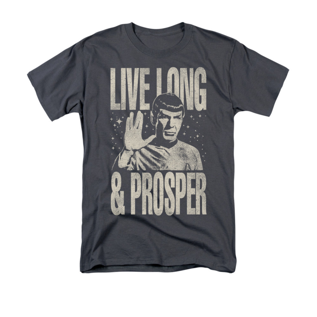 Star Trek T-Shirt - Monotone Live Long & Prosper