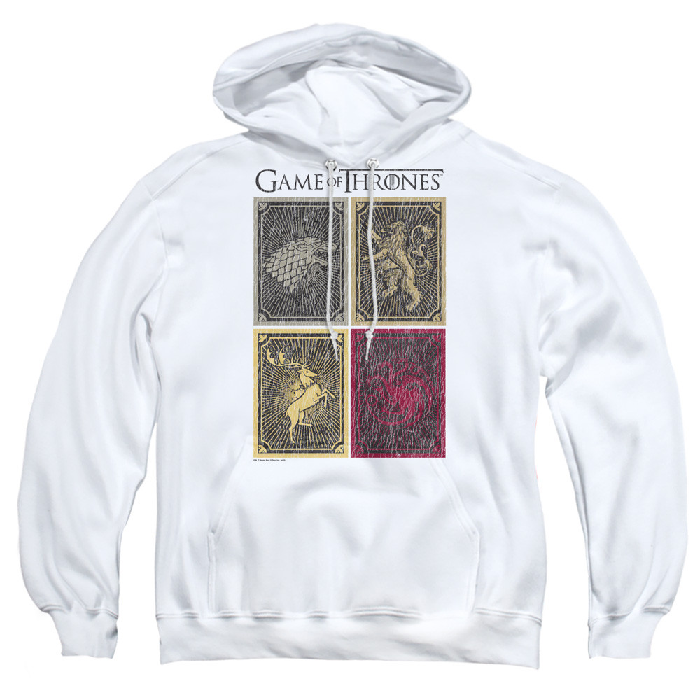 Game of Thrones Hoodie - House Squares - NerdKungFu