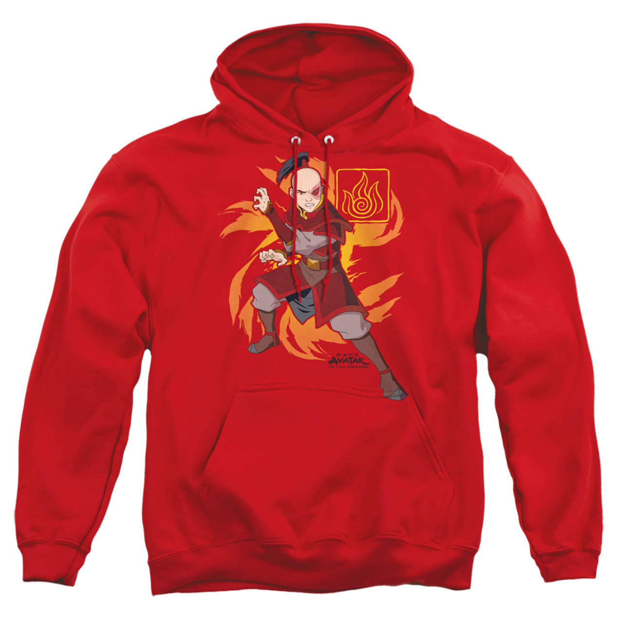 Avatar The Last Airbender Hoodie Zuko Flame Burst