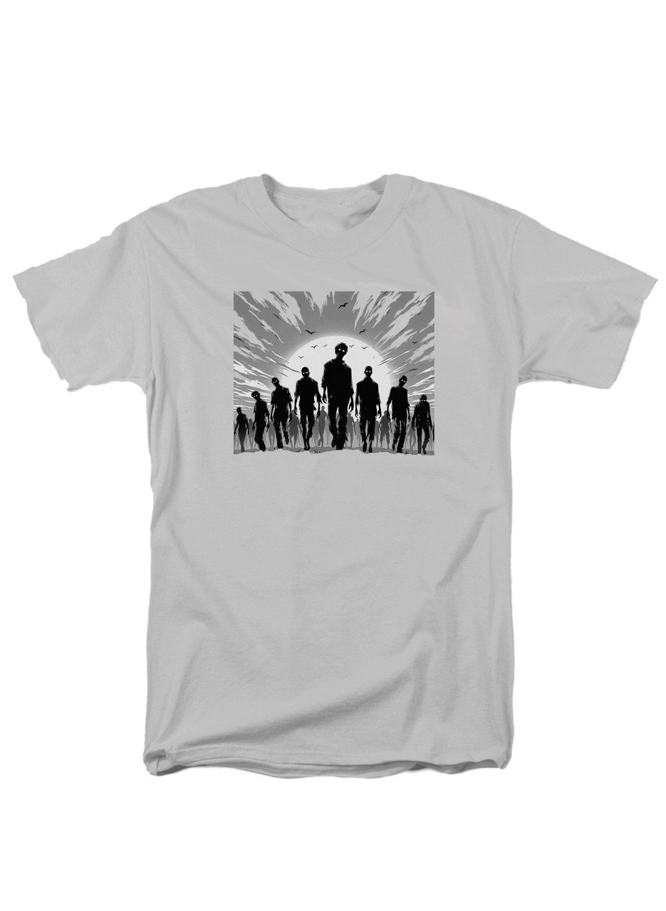 黒 24AW doublet ZOMBIE SILHOUETTE T-SHIRT 黒 24AW doublet ZOMBIE SILHOUETTE T-SHIRT 黒 24AW doublet