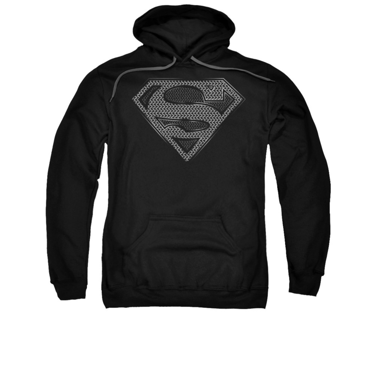 black superman hoodie