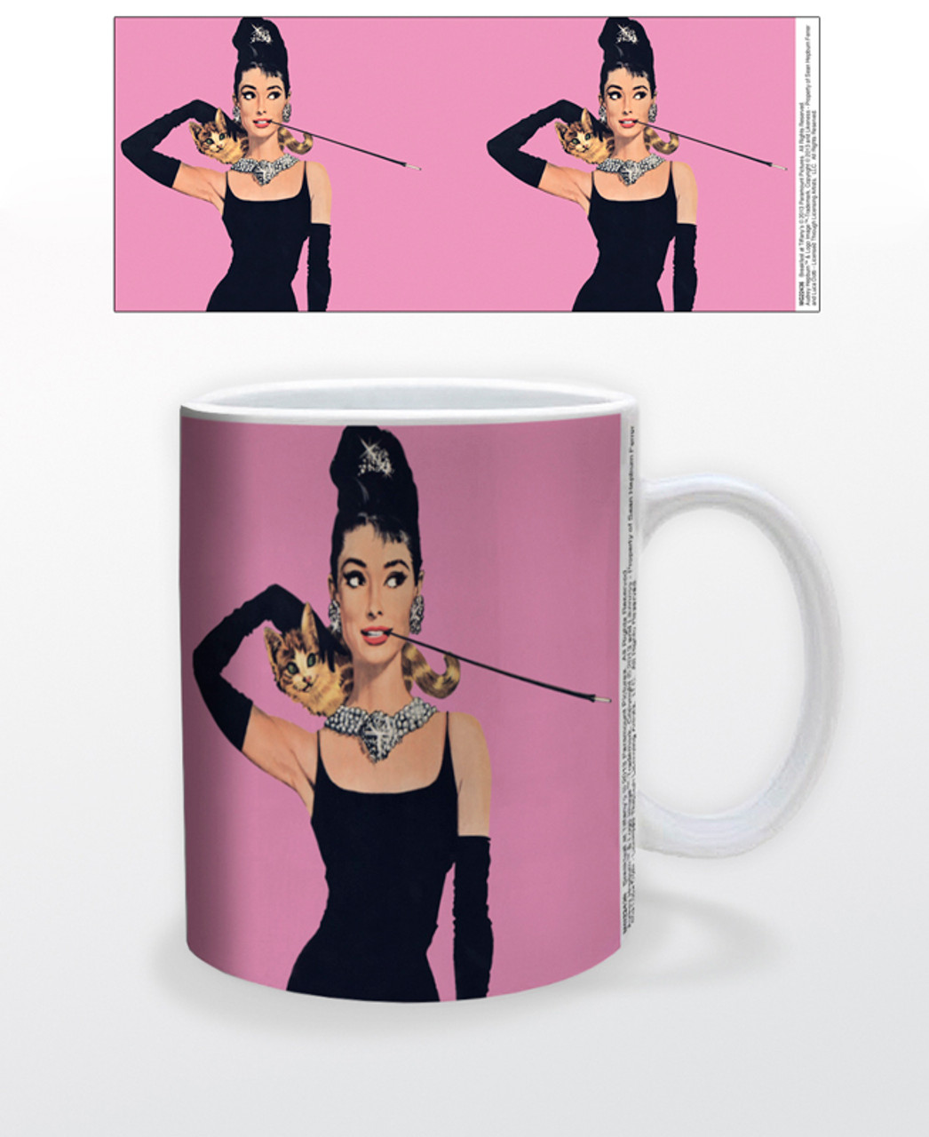 audrey hepburn coffee mug