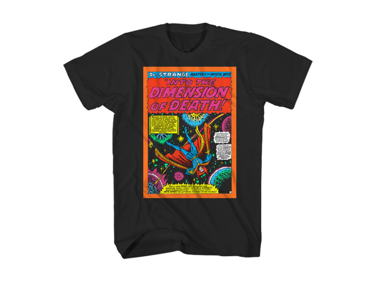Dr. Strange T-Shirt NerdKungFu - Strange Neon