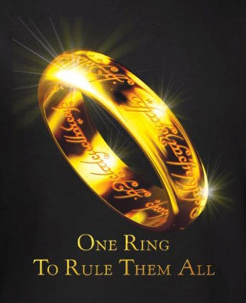 Lord Of The Rings One Ring To Rule Them All T Shirt Ubicaciondepersonascdmxgobmx