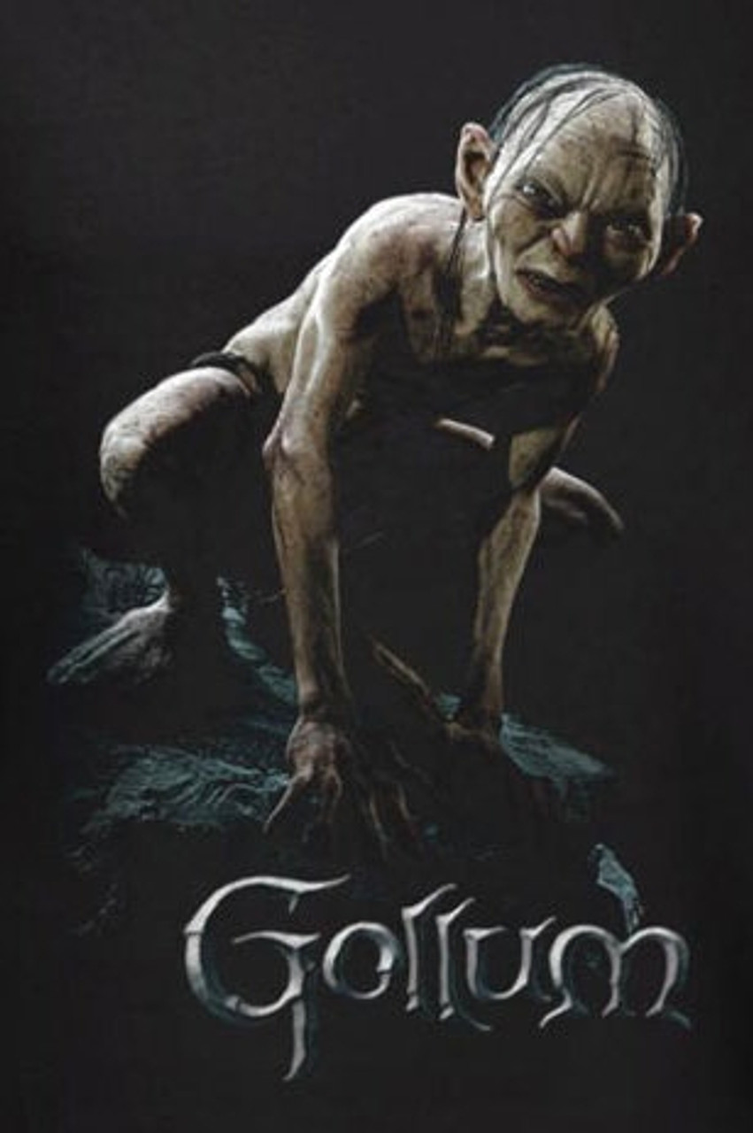 The Hobbit Woman's T-Shirt - Gollum Poster