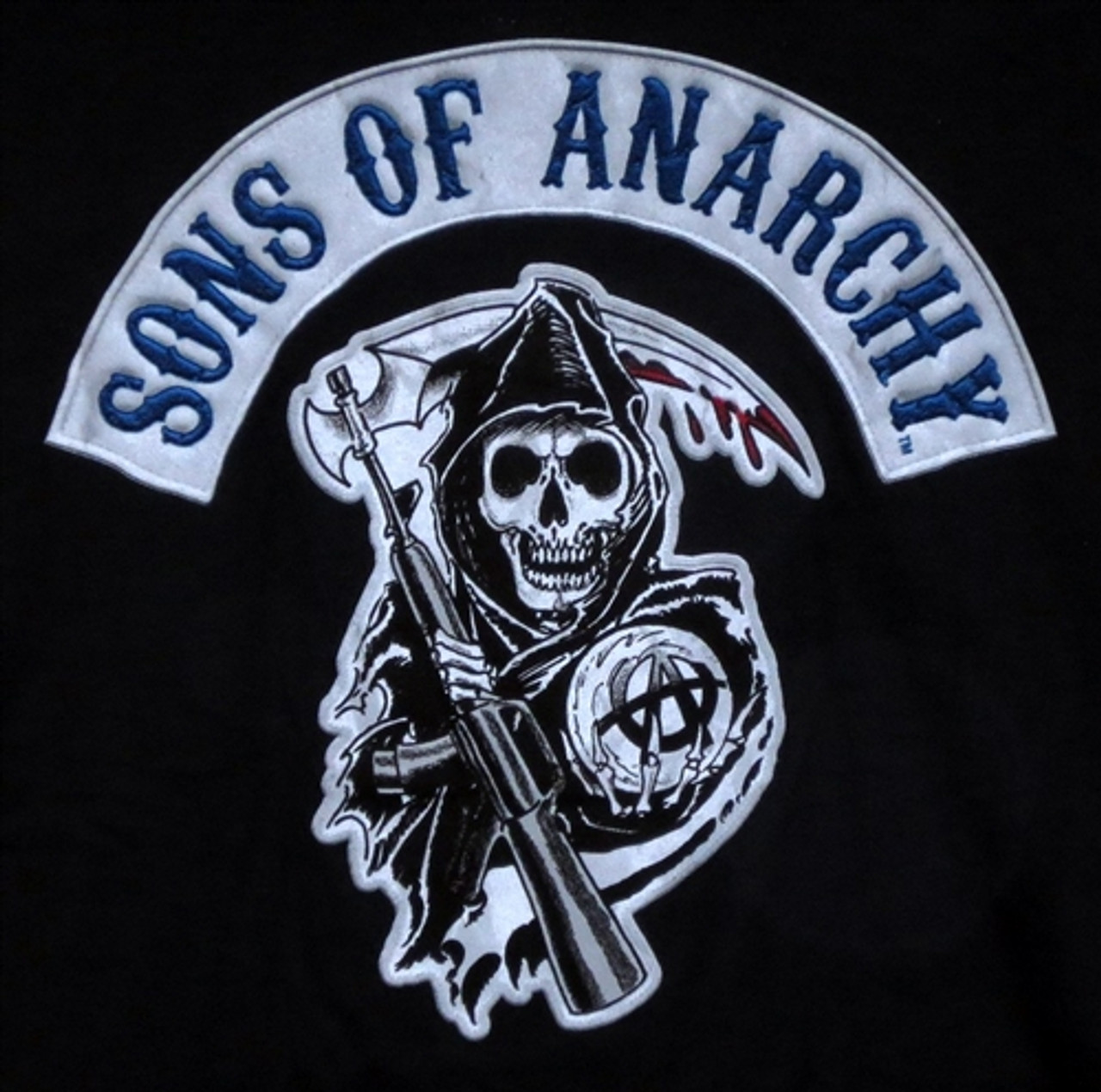 Sons Of Anarchy T Shirt Logo Patch Nerdkungfu