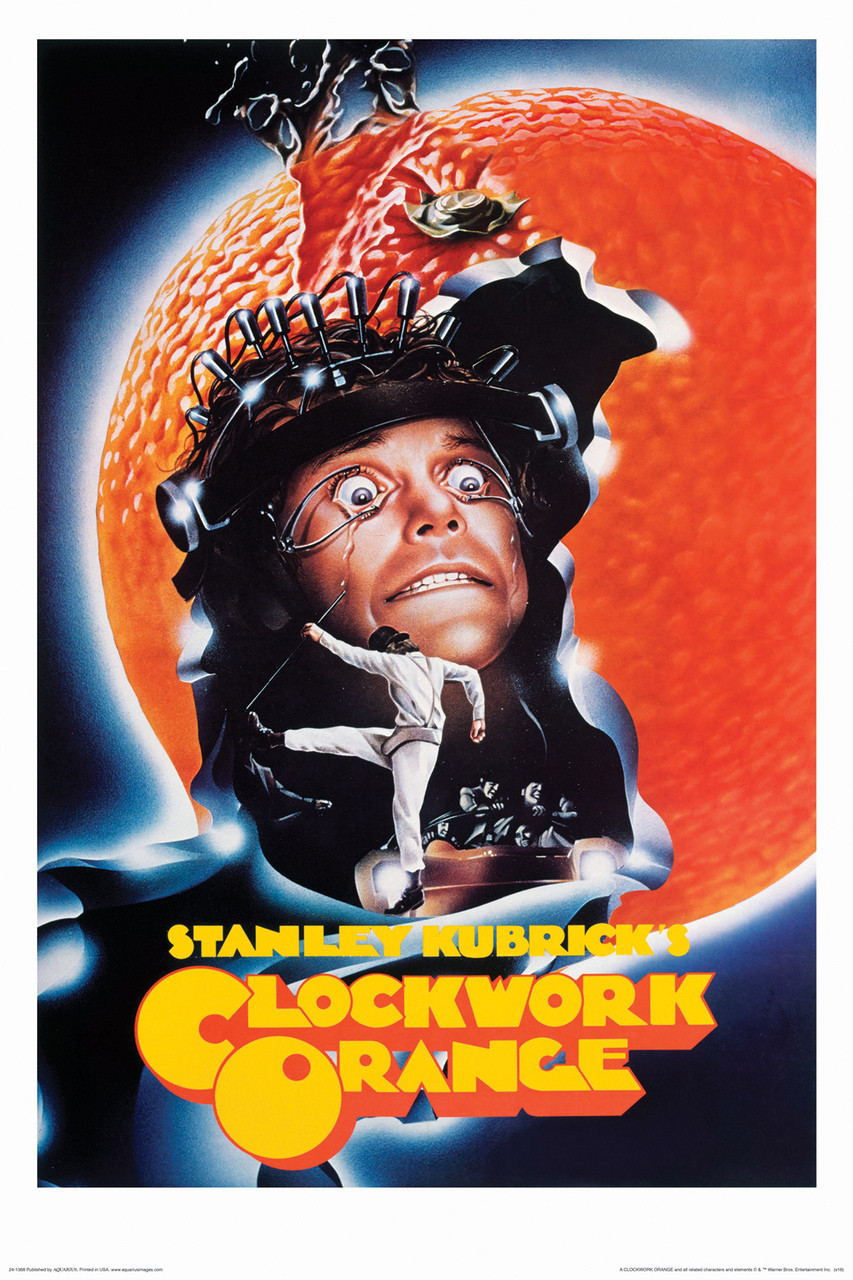 A Clockwork Orange One Sheet Poster Nerdkungfu
