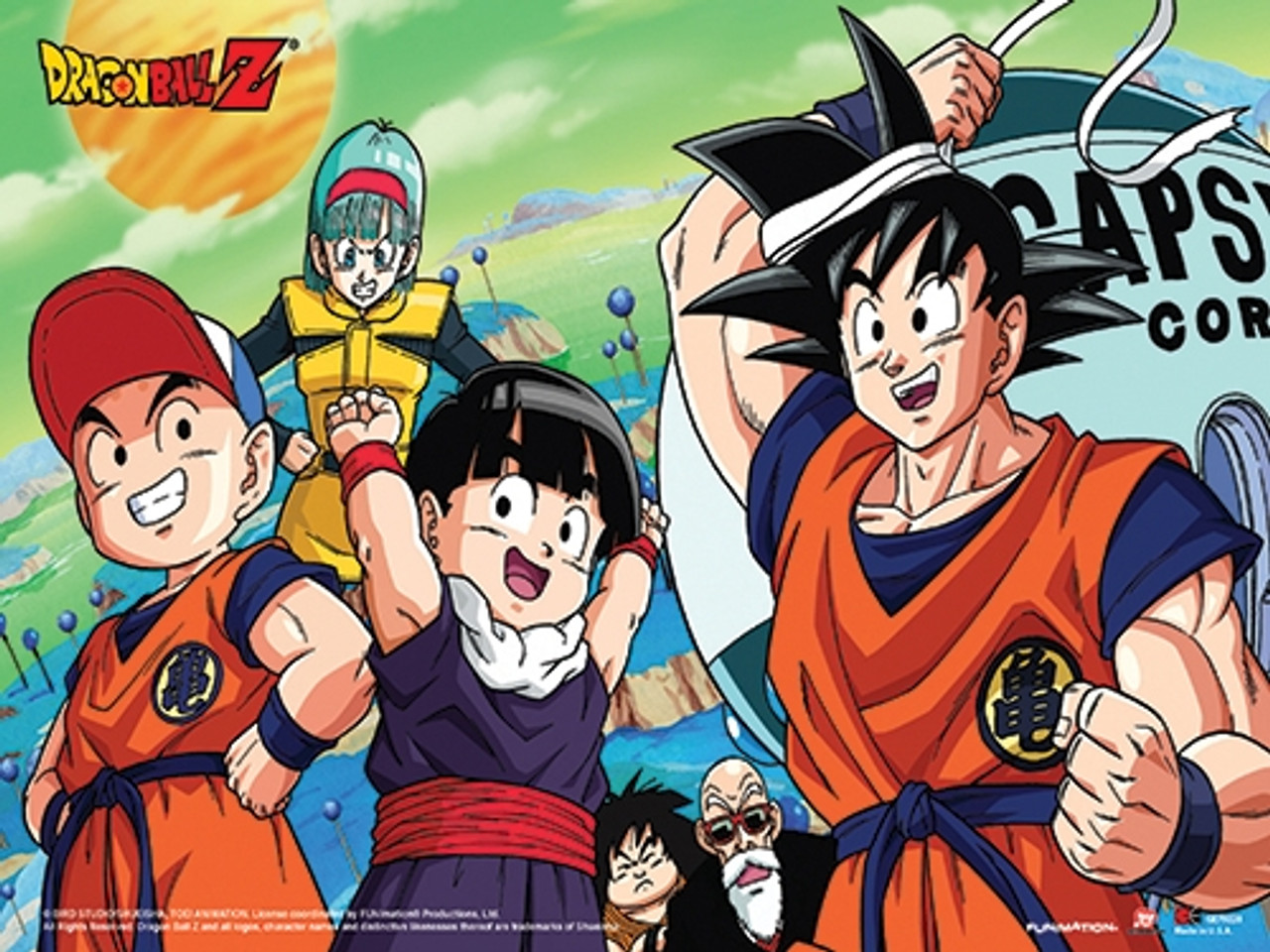 Dragon Ball Z Goku Anime Poster