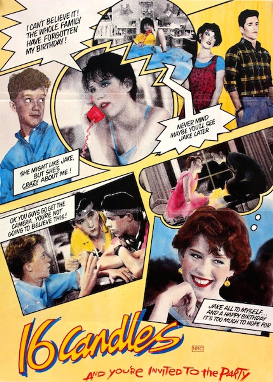 Sixteen Candles Poster Nerdkungfu Sixteen Candles Poster Nerdkungfu