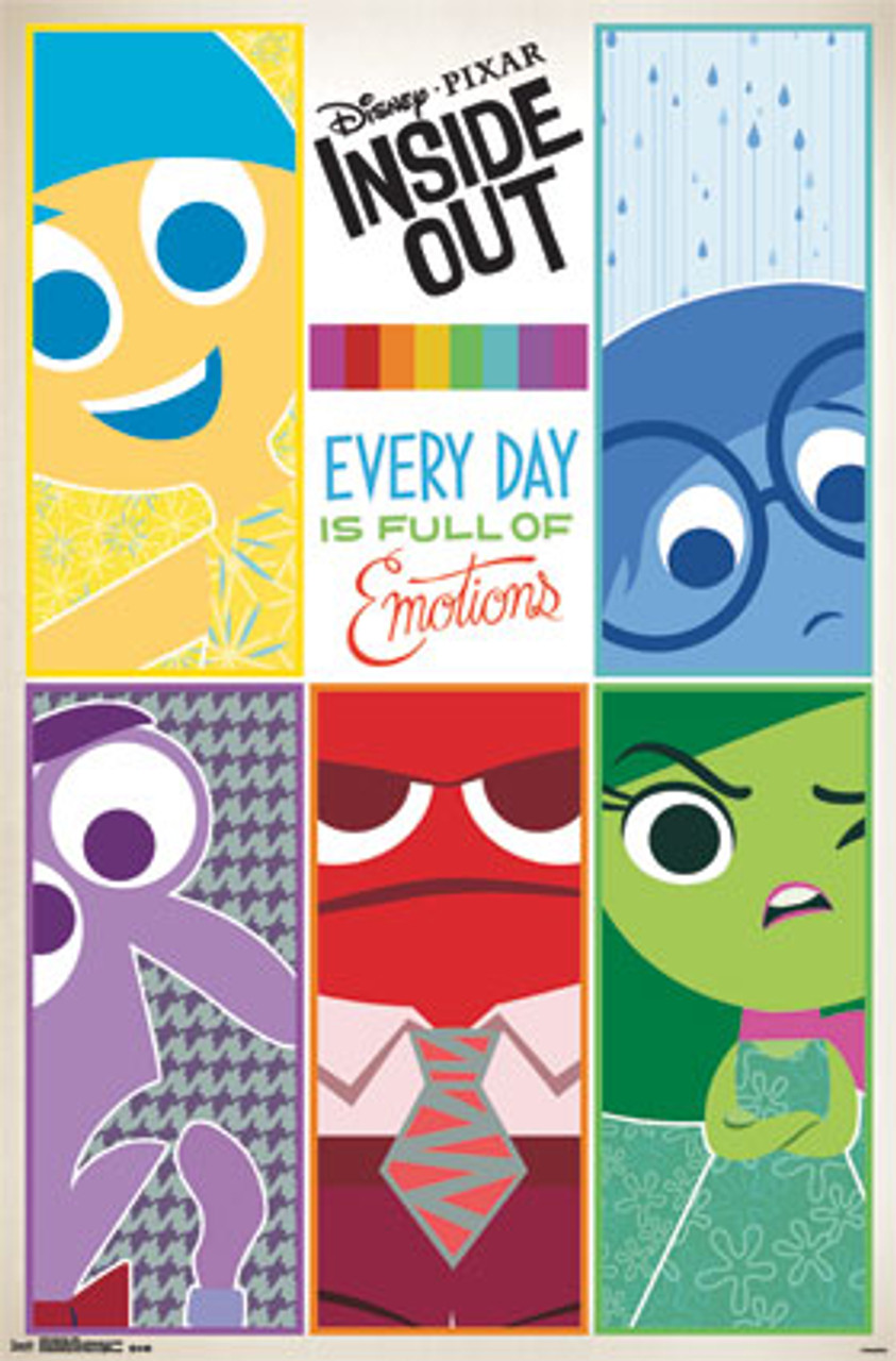 inside out pixar movie poster