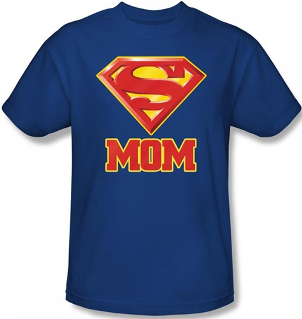 Superman Logo Mom T-Shirt-Super