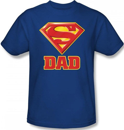 Superman T-Shirt-Super Dad Logo