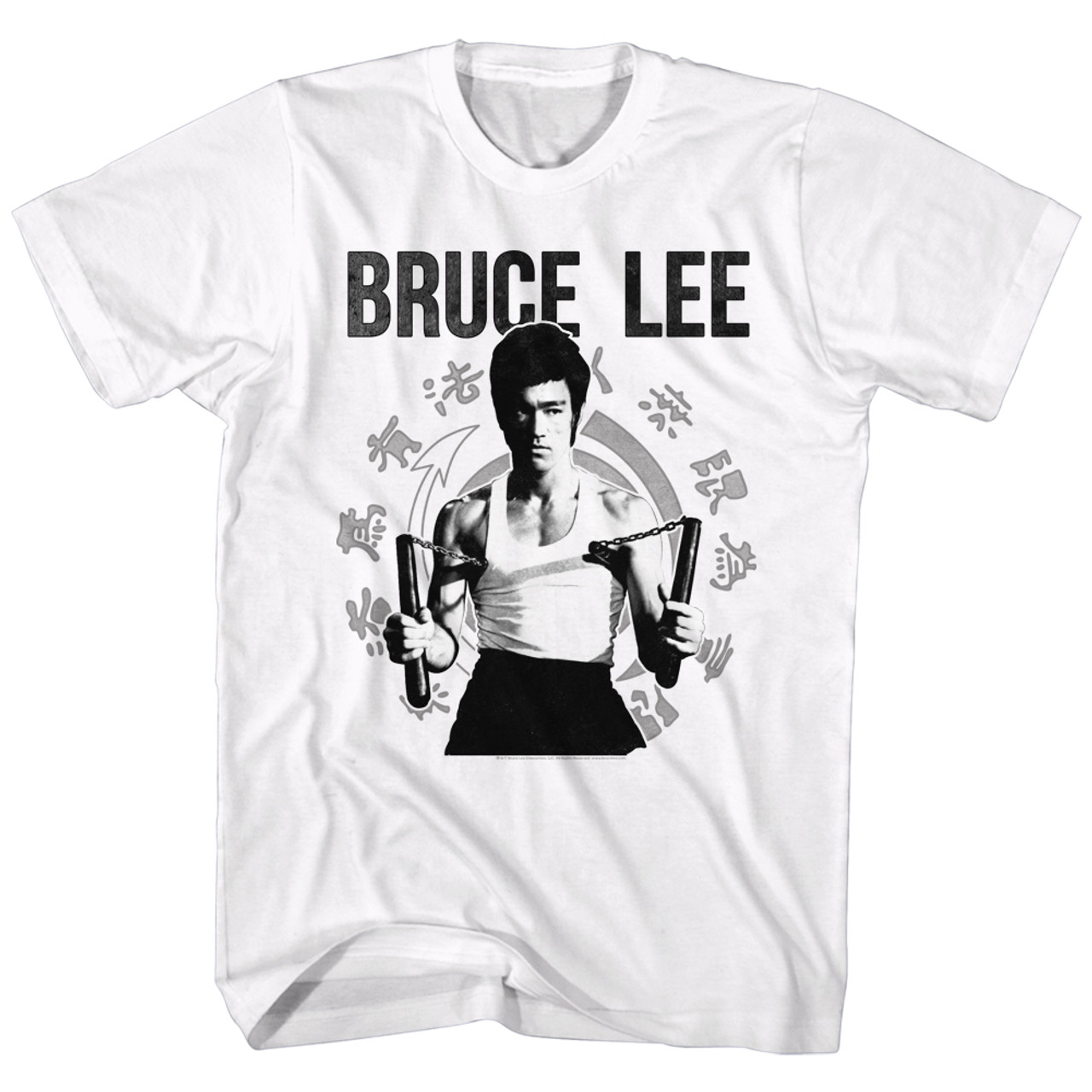 Bruce Lee T-Shirt - Chucks - NerdKungFu