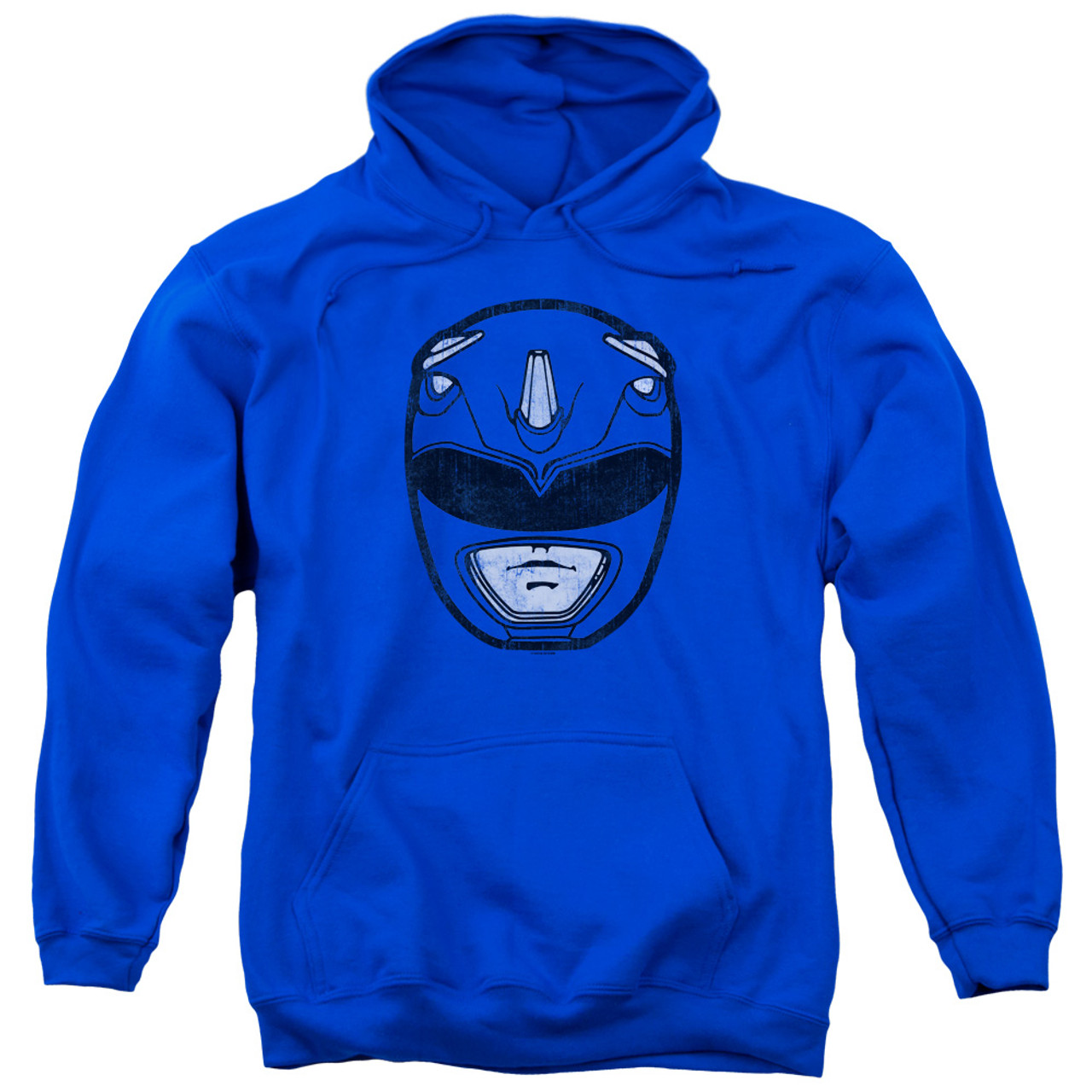 Mighty Morphin Power Rangers Hoodie Blue Ranger Mask