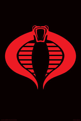 G.I. Joe Poster Cobra Logo