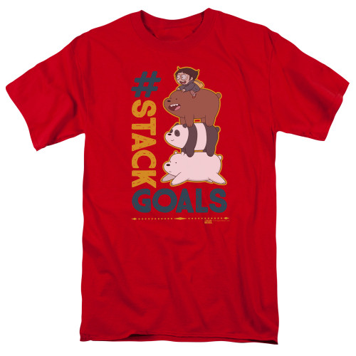 Image for We Bare Bears T-Shirt - Stack Goals