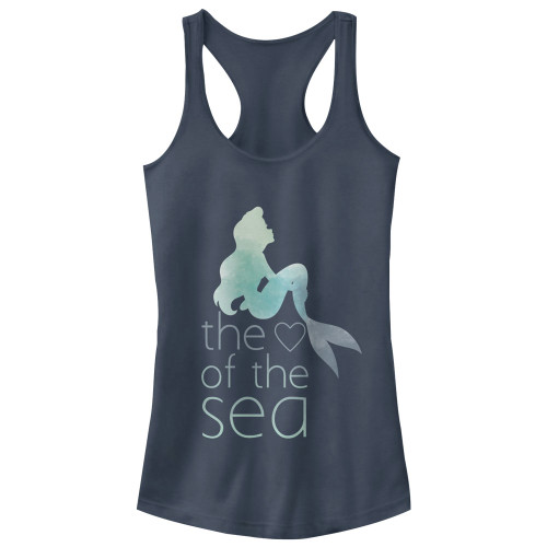 Image for The Little Mermaid Womens Tank Top - Heart of the Sea