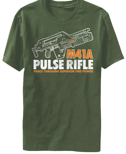 Alien T-Shirt - M41A Pulse Rifle