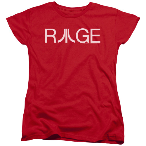 Image for Atari Womans T-Shirt - Rage Logo